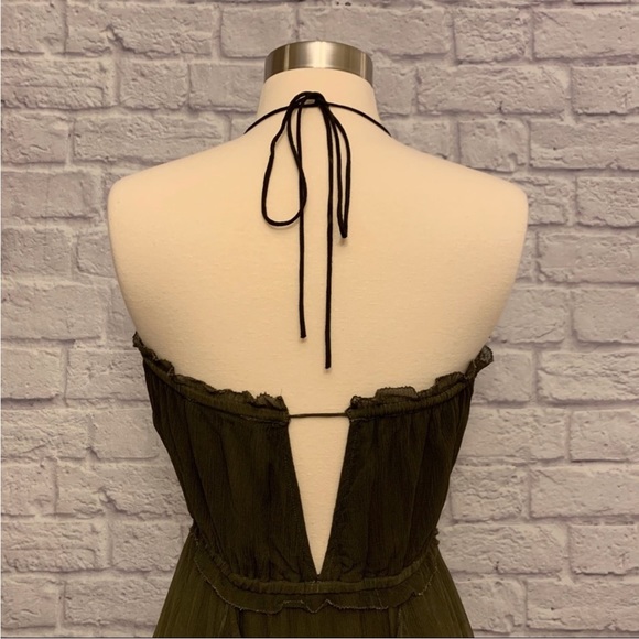 Gypsy 05 Ombré Ruffle Halter Summer Dress NWT, M - Picture 11 of 12